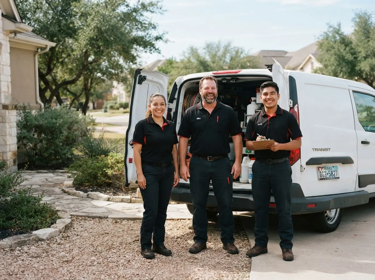 The BugBoundary Pest Control team, pest control service in San Antonio, TX